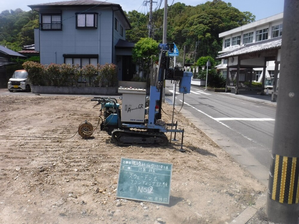 佐土原小通りNo.5　地盤調査