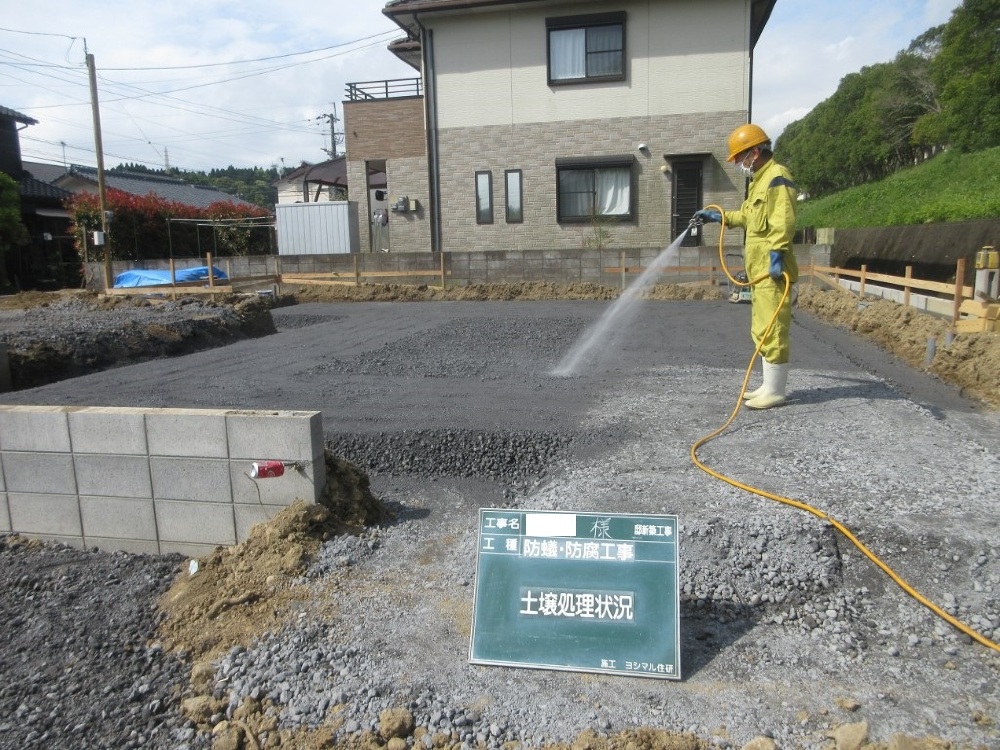 TK様邸　防蟻・防腐処理