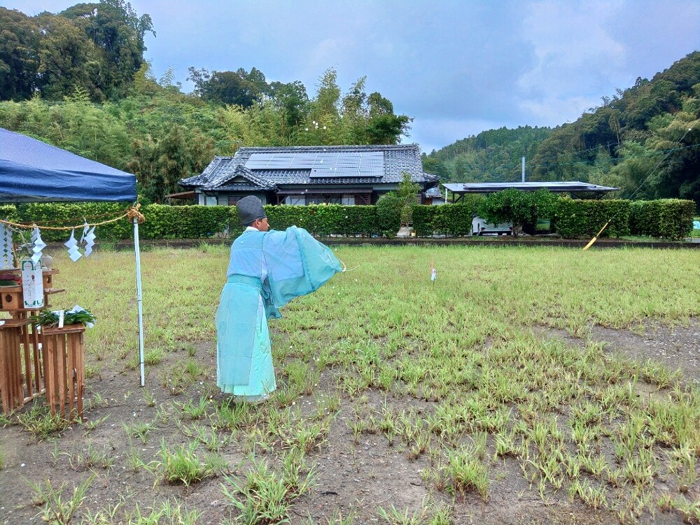 木脇モデルハウスNo.2　地鎮祭