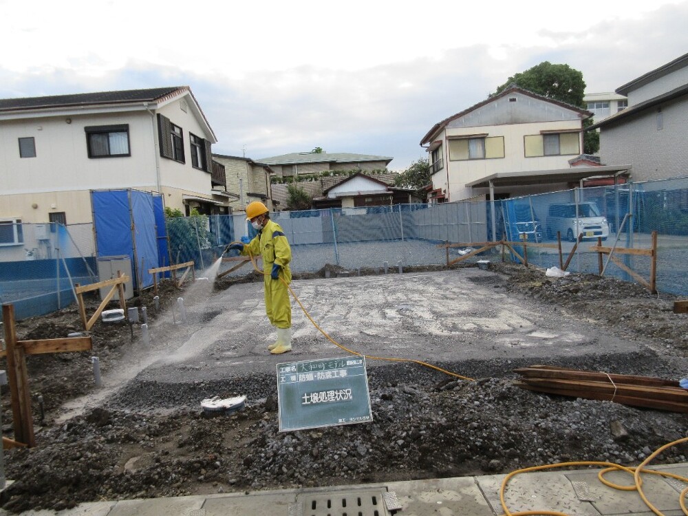 大和町モデル　防蟻・防腐処理