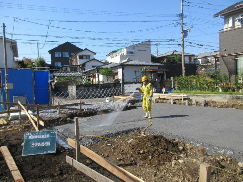 NY様邸防蟻・防腐処理