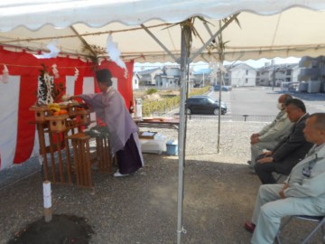 木花小通りNo.2地鎮祭