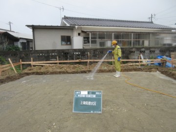 KM様邸防蟻・防腐処理