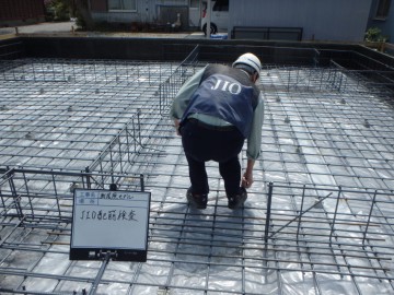 鳥居原モデルJIO配筋検査