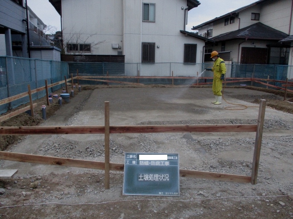 KB様邸　基礎工事前やり方